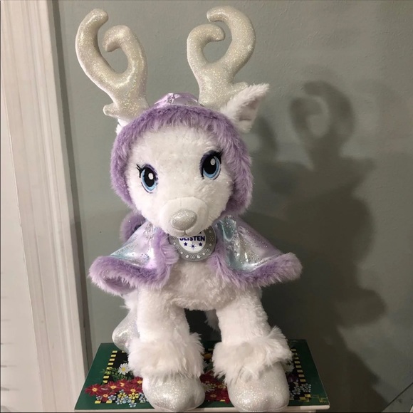 Build a Bear Holiday GLISTEN Reindeer Retired2015 - Picture 6 of 10